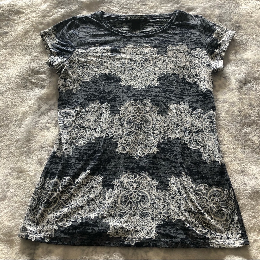 INC Embellished T-Shirt